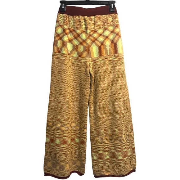 Urban Outfitters Sissy Knit Cropped Wide Leg Sweater Pants Size S New with Tags - Picture 2 of 10